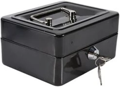 1pc Mini Portable Steel Petty Lockabl Small Safes For Home,Security Box, Fireproof Waterproof Storage Box With Lock, Money Organizer For Cash, For Storage Of Cash, Jewelries And More(СºÅÀ¶ɫ) -Solo Stoves Shop 41SrBIiDzmL. AC