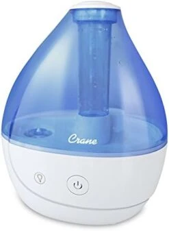 Crane Personal Ultrasonic Cool Mist Humidifier, For Home Bedroom Hotels Travel And Office, 0.2 Gallon, Filter Free, Blue And White 11 Crane Personal Ultrasonic Cool Mist Humidifier, For Home Bedroom Hotels Travel And Office, 0.2 Gallon, Filter Free, Blue And White -Solo Stoves Shop 41VFqcycgLL. AC