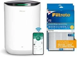 Filtrete Air Purifier, Small/Medium Room True HEPA Filter, Captures 99.97% Of Airborne Particles Such As Smoke, Dust, Pollen, Bacteria, Virus For 150 Sq. Ft., Office, Bedroom, Kitchen And More -Solo Stoves Shop 41VqP2UV1rL. AC