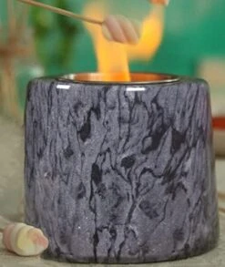 Tabletop Fire Pit. Upgraded Original Marble Portable Tabletop Fireplace With A Lid & A Mat. Indoor Fire Pit Burning Bowl For Table, Mini Fire Pit Used Indoor & Outdoor. Enjoy Our Portable Fireplace. -Solo Stoves Shop 41X4p7oHV8L. AC