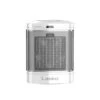 Lasko CD08200 Small Portable Ceramic Space Heater For Bathroom And Indoor Home Use, White, 6.25 X 6.25 X 7.65 Inches