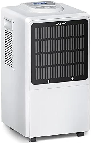 Waykar Large Commercial Grade 180 Pint Dehumidifier With Drain Hose - Built-In Pump, With Handle And Washable Filter - 24 Hr Timer Ideal For Large Basements, Industrial Or Commercial Spaces And Job Sites Up To 7000 Sq. Ft 6 Waykar Large Commercial Grade 180 Pint Dehumidifier With Drain Hose - Built-In Pump, With Handle And Washable Filter - 24 Hr Timer Ideal For Large Basements, Industrial Or Commercial Spaces And Job Sites Up To 7000 Sq. Ft - Image 6