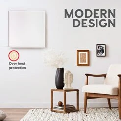 EconoHome 400W Infrared Wall Heater - Radiant Wall Heaters - Quick & Even Heat Distribution, Silent Fanless Operation, Thin & Sleek Profile - Overheat Protection Feature -Solo Stoves Shop 41Y9juykrUL