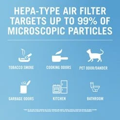 Febreze HEPA-Type Tower, Medium To Large Room Air Purifier, 25" X 10.2" X 8", White 10 Febreze HEPA-Type Tower, Medium To Large Room Air Purifier, 25" X 10.2" X 8", White -Solo Stoves Shop 41ZI0xXXafL