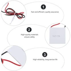 Mobestech Air Conditioner 3pcs Plate Generator For Conditioner Home Module Chilling Thermoelectric Air Cooling Semiconductor White Tec- Cooler Peltier Tpm Chip Coolers -Solo Stoves Shop 41aYUxwNh3S