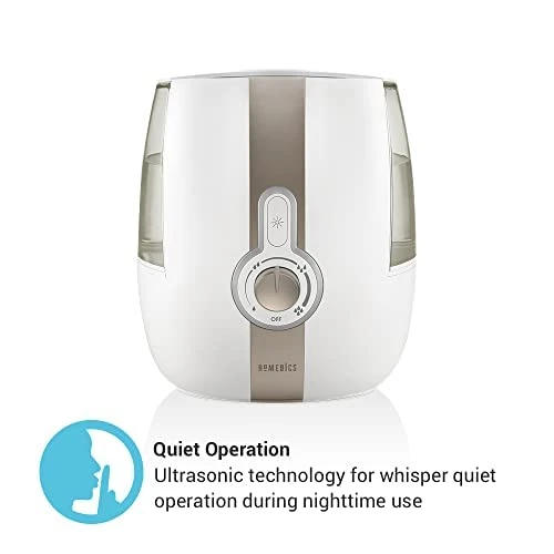 HoMedics Humidifiers For Bedroom, Home, Office, And Plants. Cool Mist Ultrasonic Humidifier For Large Room With Clean Tank Technology. Great Humidifier For Baby And Nursery 4 HoMedics Humidifiers For Bedroom, Home, Office, And Plants. Cool Mist Ultrasonic Humidifier For Large Room With Clean Tank Technology. Great Humidifier For Baby And Nursery - Image 4