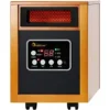 Dr Infrared Heater Portable Space Heater, 1500-Watt, Cherry