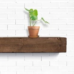 GENERIC Fireplace Mantel, Rustic, Shelf, Floating Mantle, Real Wood, Beam, URBANDI (Provincial, 60Lx6Hx8D) 25 GENERIC Fireplace Mantel, Rustic, Shelf, Floating Mantle, Real Wood, Beam, URBANDI (Provincial, 60Lx6Hx8D) -Solo Stoves Shop 41chRq0fafL. AC 1