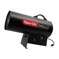 Dyna-Glo 125,000-BTU Quiet Portable Propane Forced Air Heater, Blak