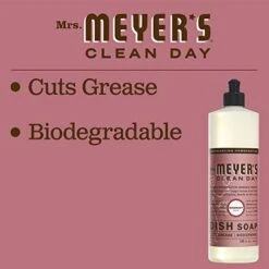 Mrs Meyers Dish Soap, Liq, Rosemary, 16 Fl Oz (Pack Of 6) -Solo Stoves Shop 41dfKdTnC6L