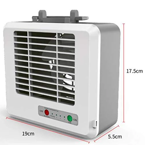 GVFTG USB Mini Air Cooler Portable Ice Crystal Air Conditioning Fan With Mobile Phone Stand Design 6 GVFTG USB Mini Air Cooler Portable Ice Crystal Air Conditioning Fan With Mobile Phone Stand Design - Image 6