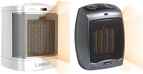 Lasko CD08200 Small Portable Ceramic Space Heater For Bathroom And Indoor Home Use, White, 6.25 X 6.25 X 7.65 Inches 7 Lasko CD08200 Small Portable Ceramic Space Heater For Bathroom And Indoor Home Use, White, 6.25 X 6.25 X 7.65 Inches - Image 7