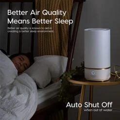 IRIS USA WOOZOO Ultrasonic Humidifier - Cool Mist 3L Water Tank, Bedroom Baby Nursery, Adjustable Mist Level, Night Light Function, Whisper Quiet, Runs Up To 38 Hours, Auto Shut Off -Solo Stoves Shop 41fTBoGQ70L