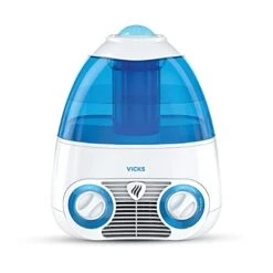 Vicks® Vicks Starry Night Filtered Cool Mist Humidifier, Medium To Large Rooms, 1 Gallon Tank – Cool Mist Humidifier For Baby And Kids Rooms With Light Up Star Night Light Display, Works With Vicks VapoPads