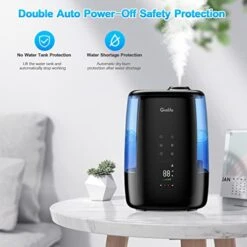 Humidifiers For Bedroom,Grelife 5L Ultrasonic Warm And Cool Mist Top Fill Air Vaporizer,Auto Shut-Off,Easy To Clean&Quiet Sleep Mode,Automatic Smart Diffuser For Large Room,Baby Nursery,Plant -Solo Stoves Shop 41fmsCUgBPL