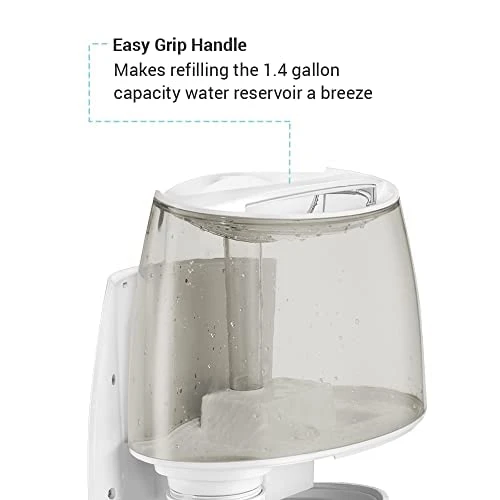 HoMedics Humidifiers For Bedroom, Home, Office, And Plants. Cool Mist Ultrasonic Humidifier For Large Room With Clean Tank Technology. Great Humidifier For Baby And Nursery 5 HoMedics Humidifiers For Bedroom, Home, Office, And Plants. Cool Mist Ultrasonic Humidifier For Large Room With Clean Tank Technology. Great Humidifier For Baby And Nursery - Image 5