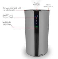 Air Innovations Humidifier For Bedroom Oversized 3.5L Tank Runs For 35 Hours Essential Oils For Large Room Top Fill Cool Mist Humidifier Ideal For Bedrooms Baby Room And Plants AI-104 -Solo Stoves Shop 41gbvBXAYBL