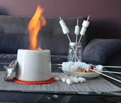 Tabletop Fire Pit. Upgraded Original Marble Portable Tabletop Fireplace With A Lid & A Mat. Indoor Fire Pit Burning Bowl For Table, Mini Fire Pit Used Indoor & Outdoor. Enjoy Our Portable Fireplace. -Solo Stoves Shop 41glGhpkUPL