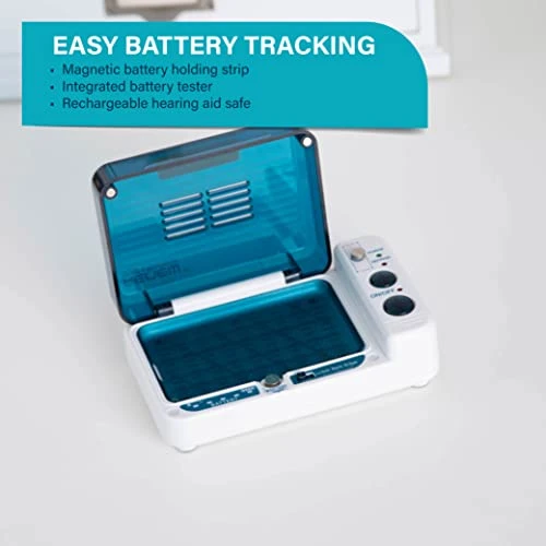 Hearing Aid Dryer Dehumidifier – Cochlear Implant & Hearing Aid Cleaner Removes Sweat & Moisture From Hearing Aids & Wireless Earbuds In High Humidity – Hearing Aid Dehumidifier By Serene Innovations 5 Hearing Aid Dryer Dehumidifier – Cochlear Implant & Hearing Aid Cleaner Removes Sweat & Moisture From Hearing Aids & Wireless Earbuds In High Humidity – Hearing Aid Dehumidifier By Serene Innovations - Image 5