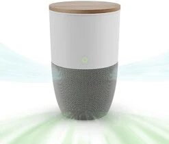 Dupray Bloom™ Air Purifier For Large Rooms With Planter Or Custom Accent Table Design | For Home, Bedroom, Office, Dust, Pets | H13 HEPA Air Filtration (Planter, Cloudy Gray) -Solo Stoves Shop 41k45fFxeIL. AC