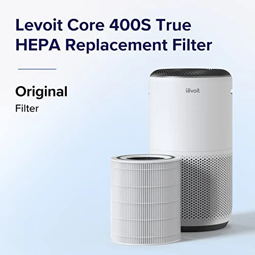 LEVOIT Core 400S Air Purifier HEPA Replacement Filter, Core400S-RF, 1Pack, White 2 LEVOIT Core 400S Air Purifier HEPA Replacement Filter, Core400S-RF, 1Pack, White - Image 2