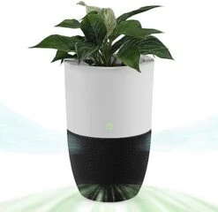 Dupray Bloom™ Air Purifier For Large Rooms With Planter Or Custom Accent Table Design | For Home, Bedroom, Office, Dust, Pets | H13 HEPA Air Filtration (Planter, Cloudy Gray) -Solo Stoves Shop 41l1QXdTHeL. AC