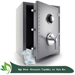 VacYaYa 100 Gram(10Packs) Food Grade Moisture Absorbers Silica Gel Packs Desiccant For Storage,Food Safe Dessicant Silica Gel Packets For Moisture Storage Control -Solo Stoves Shop 41l9dPRHHES