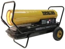 Master MH-215T-KFA Kerosene Forced Air Heater With Thermostat, 215,000 BTU