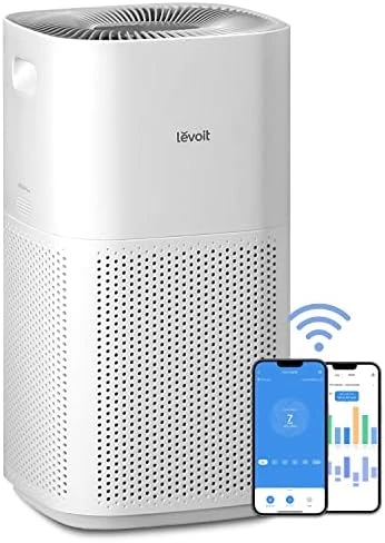 LEVOIT Air Purifiers For Home Large Room Up To 1980 Ft² In 1 Hr With Air Quality Monitor, Smart WiFi And Auto Mode, HEPA Filter Captures Pet Allergies, Smoke, Dust, Pollen, Core 400S, White 7 LEVOIT Air Purifiers For Home Large Room Up To 1980 Ft² In 1 Hr With Air Quality Monitor, Smart WiFi And Auto Mode, HEPA Filter Captures Pet Allergies, Smoke, Dust, Pollen, Core 400S, White - Image 7