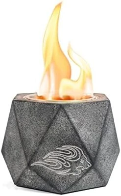 Portable Tabletop Fire Pit Bowl - Table Top Rubbing Alcohol Fireplace Indoor Outdoor Decor Mini Fire Pit Long Time Burning And Smokeless Birthday Gifts -Solo Stoves Shop 41mwnEoSQpL. AC