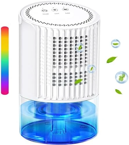 Dehumidifiers For Home - 35oz Bathroom Dehumidifier Portable Small Dehumidifier With Auto Defrost Function,2 Working Modes,Smart Auto-Off,Ultra Quiet For Bedroom,Basement,Room,Wardrobe,Kitchen - White 6 Dehumidifiers For Home - 35oz Bathroom Dehumidifier Portable Small Dehumidifier With Auto Defrost Function,2 Working Modes,Smart Auto-Off,Ultra Quiet For Bedroom,Basement,Room,Wardrobe,Kitchen - White - Image 6