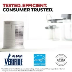 Honeywell HPA204 HEPA Air Purifier For Large Rooms - Microscopic Airborne Allergen+ Reducer, Cleans Up To 1500 Sq Ft In 1 Hour - Wildfire/Smoke, Pollen, Pet Dander, And Dust Air Purifier – White 8 Honeywell HPA204 HEPA Air Purifier For Large Rooms - Microscopic Airborne Allergen+ Reducer, Cleans Up To 1500 Sq Ft In 1 Hour - Wildfire/Smoke, Pollen, Pet Dander, And Dust Air Purifier – White -Solo Stoves Shop 41oqWbA7uOL