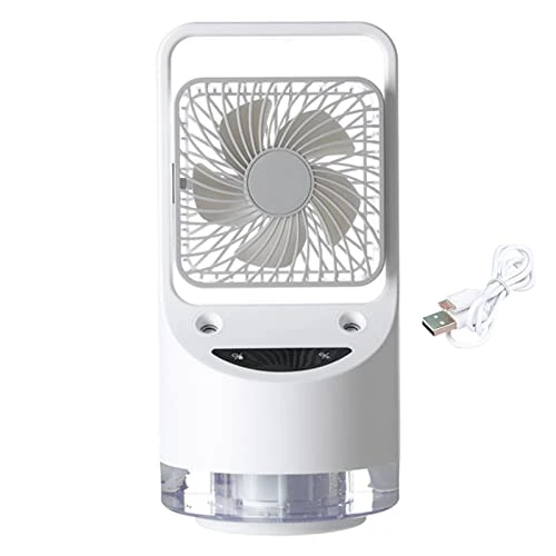 Smalibal Cooling Fan Adjustable 3 Speeds Moisturizing Portable Temperature Display Desk Cooler Fan For Office 1 Smalibal Cooling Fan Adjustable 3 Speeds Moisturizing Portable Temperature Display Desk Cooler Fan For Office