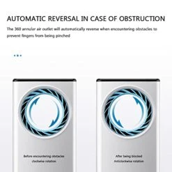 Household Vertical Bladeless Cooling Electric Fan, Mobile Cooling Small Water Cooling Fan, Energy Saving And Low Noise, Evaporative Air Cooler -Solo Stoves Shop 41qLLYmQgkL