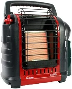 Mr. Heater F232000 MH9BX Buddy 4,000-9,000-BTU Indoor-Safe Portable Propane Radiant Heater, Red-Black -Solo Stoves Shop 41qoYX4DljL. AC