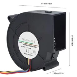 Mini Mighty Air Mover, DC Turbine Air Blower Fan, Carpet Dryer, Floor Fan, Blower, For Water Damage Restoration, Janitorial, Plumbing, Home Use -Solo Stoves Shop 41quBGAuRdL