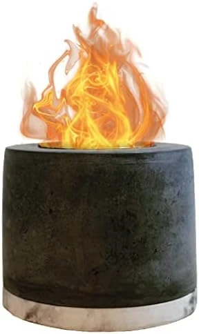 Roundfire Concrete Tabletop Fire Pit - Ethanol Fire Pit, Fire Bowl, Mini Personal Fireplace For Indoor & Garden - Bio Ethanol Fuel 5 Roundfire Concrete Tabletop Fire Pit - Ethanol Fire Pit, Fire Bowl, Mini Personal Fireplace For Indoor & Garden - Bio Ethanol Fuel - Image 5