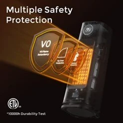 KopBeau Oscillating Space Heater For Indoor Use, 1500W Electric & Portable Heater Ceramic Tower Heater With Remote, 1S Fast Heating, 24Hrs Timer, Wind Direction Adjust, Safe For Bedroom Office Garage -Solo Stoves Shop 41rwpYGAMGL