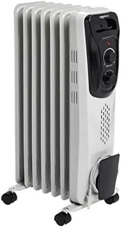 Amazon Basics Indoor Portable Radiator Heater - White -Solo Stoves Shop 41sGvoyWU2L. AC