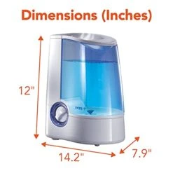 Vicks® Vicks Warm Mist Humidifier, Small To Medium Rooms, 1 Gallon Tank – Vaporizer and Warm Mist Humidifier for Baby and Kids Rooms, Bedrooms And More -Solo Stoves Shop 41sN2JNTARL