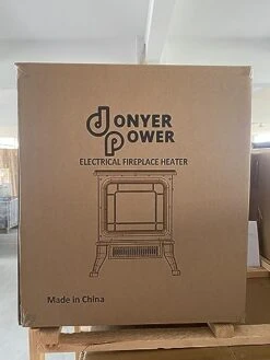 DONYER POWER 23" Electric Stove Portable Heater, 1500W,LED Adjustable Flame Intensity Control, Black, Room Heater,Space Heater 10 DONYER POWER 23" Electric Stove Portable Heater, 1500W,LED Adjustable Flame Intensity Control, Black, Room Heater,Space Heater -Solo Stoves Shop 41ssDyHdC6L