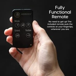 IRIS USA WOOZOO 1500-Watt Oscillating Portable Heater With Motion Sensor, Space Ceramic Fan For Desk, Fast Heating Indoor Room, Child Safe Personal Quiet Heater With Built-in Thermometer, Black -Solo Stoves Shop 41t1u1O3p6L