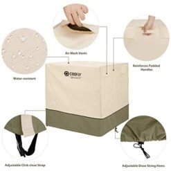 COSFLY Air Conditioner Cover For Outside Units-Durable AC Cover Water Resistant Fabric Windproof Design -Square Fits Up To 36 X 36 X 39 Inches -Solo Stoves Shop 41tIl0LWcKL
