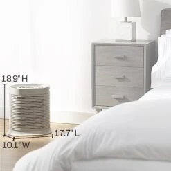 Honeywell HPA204 HEPA Air Purifier For Large Rooms - Microscopic Airborne Allergen+ Reducer, Cleans Up To 1500 Sq Ft In 1 Hour - Wildfire/Smoke, Pollen, Pet Dander, And Dust Air Purifier – White 9 Honeywell HPA204 HEPA Air Purifier For Large Rooms - Microscopic Airborne Allergen+ Reducer, Cleans Up To 1500 Sq Ft In 1 Hour - Wildfire/Smoke, Pollen, Pet Dander, And Dust Air Purifier – White -Solo Stoves Shop 41twFDwoXEL