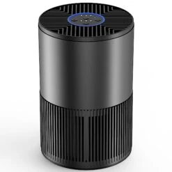 MORFY Air Purifiers For Bedroom Home With H13 True HEPA Air Filter For Smoke, Dust, Pet Dander, Odors, Pollen, Quiet Air Cleaner(Metallic Black + Gray)