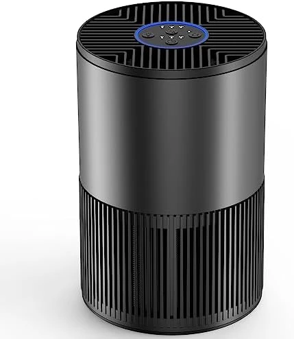 MORFY Air Purifiers For Bedroom Home With H13 True HEPA Air Filter For Smoke, Dust, Pet Dander, Odors, Pollen, Quiet Air Cleaner(Metallic Black + Gray) 8 MORFY Air Purifiers For Bedroom Home With H13 True HEPA Air Filter For Smoke, Dust, Pet Dander, Odors, Pollen, Quiet Air Cleaner(Metallic Black + Gray) - Image 8