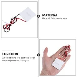 Mobestech Chiller 9 Pcs Air Conditioner Air Conditioner Cooling Plate Air Conditioner Cooling Device Air Conditioner Refrigeration Chip Thermoelectric Cooler Cooling Tpm Chip -Solo Stoves Shop 41u8NFTFqNL