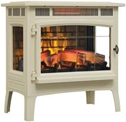Duraflame Electric Infrared Quartz Fireplace Stove With 3D Flame Effect, Black -Solo Stoves Shop 41ugciwUCHL. AC