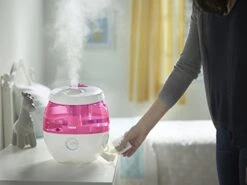 Vicks® Vicks Sweet Dreams Cool Mist Humidifier, Pink, Medium Rooms, 1 Gallon Tank – Filter Free Cool Mist Humidifier For Baby And Kids Rooms With Light Up Display, Works With Vicks VapoPads 8 Vicks® Vicks Sweet Dreams Cool Mist Humidifier, Pink, Medium Rooms, 1 Gallon Tank – Filter Free Cool Mist Humidifier For Baby And Kids Rooms With Light Up Display, Works With Vicks VapoPads -Solo Stoves Shop 41uvGea28TL