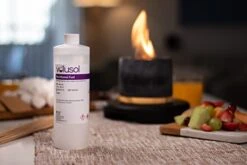 Fireplace Fuel, Ventless, Bio-Ethanol, Clean Burning/Eco-Friendly (1000mL /32 Oz.) - (Each)